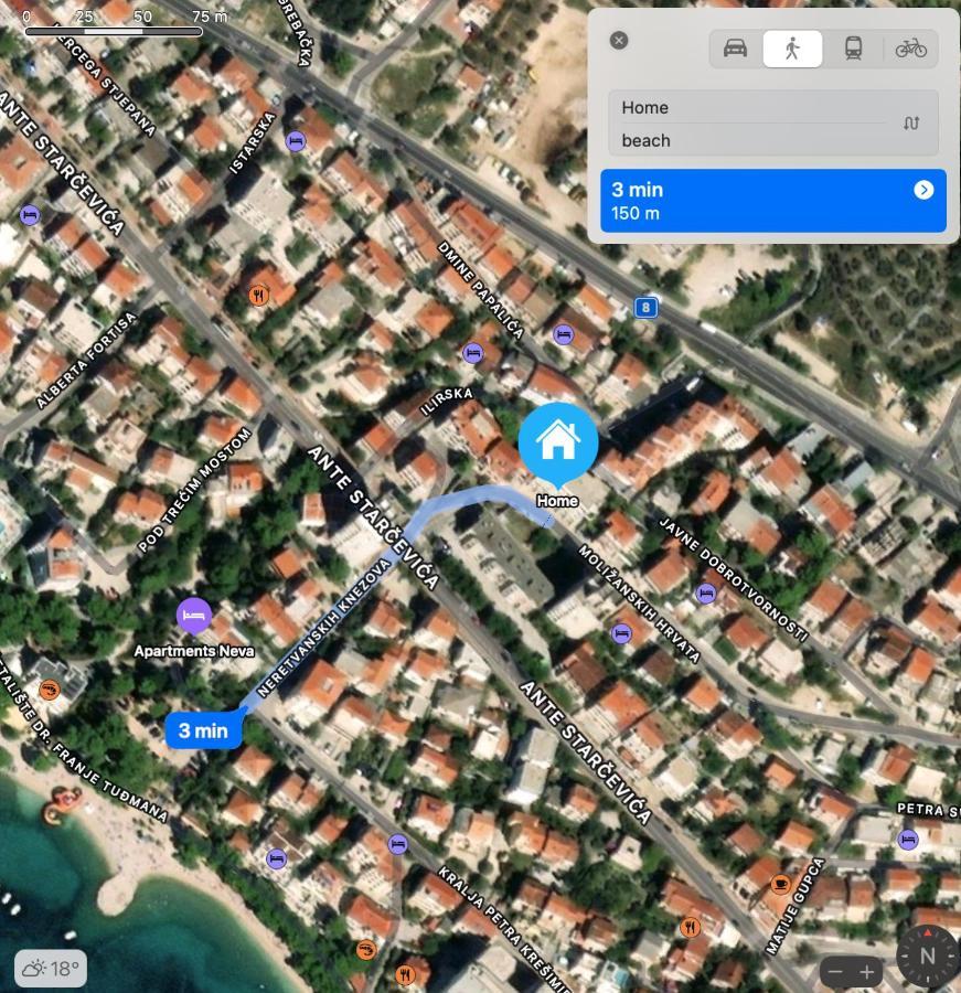 Villa Lory Makarska Bagian luar foto
